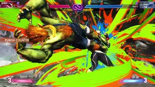 SF6 - Blanka Setup Drive Impact Combo blanka-chan