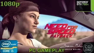 Need For Speed Payback Gameplay on PC With Nvidia GTX 750 Ti [1080p 60FPS, Benchmark, No Commentary]