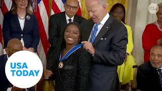 Simone Biles, Steve Jobs among Medal of Freedom recipients | USA TODAY