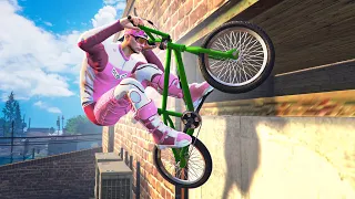 I Tried The Hardest BMX Stunt - GTA Online