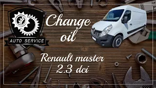 Renault Master L2H2  2016 change oil