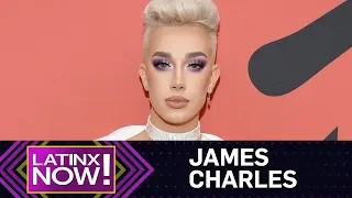 James Charles Raising Awareness For the Rainforest With a Nude?! | Latinx Now! | E! News