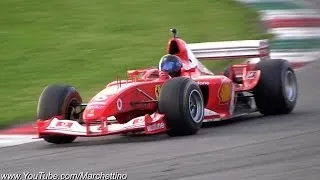 Ferrari F1 F2002 V10 PURE Exhaust Sound!