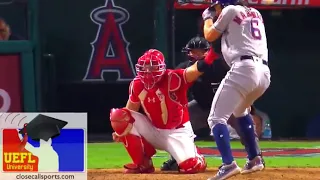 Heads Up - Angels Hit Marisnick with Pitch After Lucroy Injury