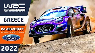 M-Sport Ford Rally Highlights | WRC EKO Acropolis Rally Greece 2022