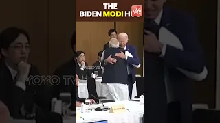 PM Narendra Modi Hugs US President Joe Biden | Modi Hiroshima Tour | Modi Visit Japan |YOYOTV Shorts