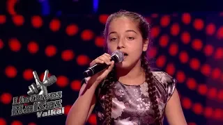 Alija Larbi - Girl on fire | Blind Auditions | The Voice Kids Lithuania S01