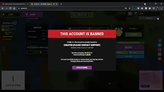 I got banned... (surviv.io)