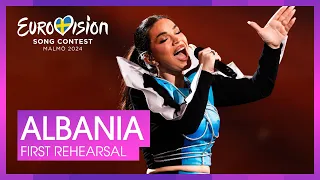 SNIPPET - BESA - TITAN | 🇦🇱 Albania | First Rehearsal | Eurovision 2024