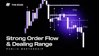 Public Mentorship by AlexxxFX: Strong Order Flow & Dealing Range