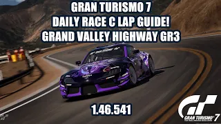GT7 Daily Race C Lap Guide - Grand Valley Highway Gr3 (1.46.541)