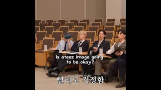 ateez having a serious debate on farts is so unserious💀 #ateez #kpop #wanteez #shorts