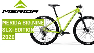 Merida BIG.NINE SLX-EDITION 2020: bike review
