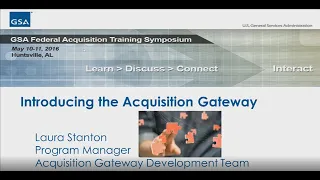 Introduction to the Acquisition Gateway