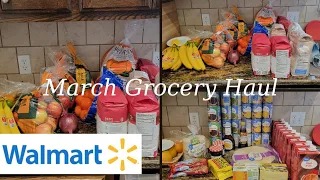 Massive Grocery Haul 2024 | Family of 5 | Walmart shopping