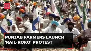 Punjab farmers begin three-day 'rail roko' protest; demand assurance on MSP, flood compensation