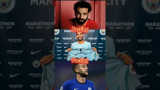 Salah vs Mahrez vs Ziyech 🔥🤍#shorts