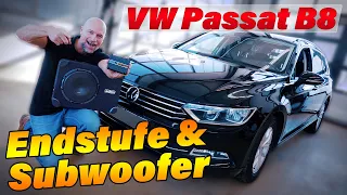 VW Passat B8 | Soundsystem Subwoofer + Amplifier Installation | ARS24