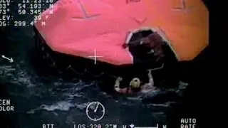 Coast guard rescues 14 from sunken Hollywood movie ship