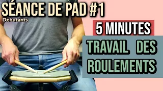 On s'entraine ensemble! 5 minutes de pad guidé pour travailler les roulements!