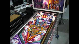 Bally Rolling Stones after repairs and a playfield swap.