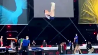 WORLD'S 1ST TRIPLE BACK PIKE BY NIKITA NAGORNYY(RUS)/ European championships 2021 podium training