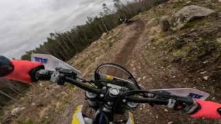 ENDURO RIDING MCK HALLANDIA SLÄGGARP 24 03 16 HUSQVARNA FE 450 24