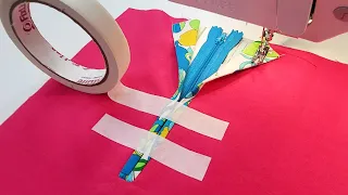 👌Latest zipper sewing techniques. Sewing tips and tricks