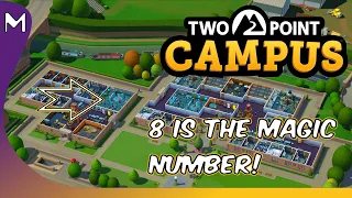 Two Point Campus! Tips / Tutorial - Top 3 Tips! 8 Per Class! (Tips!)