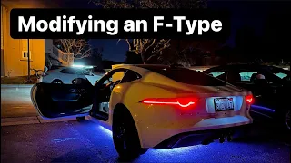 Building a Jaguar F-Type in 10 Minutes, BEST Performance and Exhaust Mods For V6 S and V8 R Sound