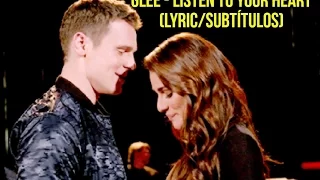 Glee - Listen to your heart (Lyrics/Subtítulado en español)