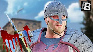 Mordhau Gameplay -  Heavy Handaxe Build, Extra-Long Battle