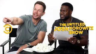 Mark Wahlberg and Kevin Hart of “Me Time” Put Josh Horowitz Through a Merciless Trivia Challenge