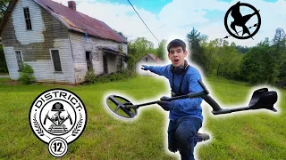 Metal Detecting! You Won't Believe What We Found At The Hunger Games! *District 12*