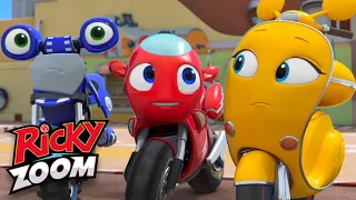 Tired and True ⚡️Starring Ricky ⚡️ Motorcycle Cartoon | Ricky Zoom