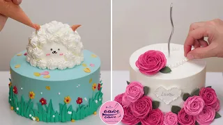 Top 5 Amazing Cake Decorating Technique Compilation | Most Satisfying Cake Tutorials For Birthday