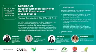 Property Sector Roundtable: Building with Biodiversity for the Built Environment