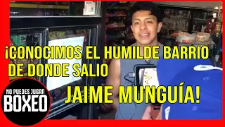 ¡Conocimos EL HUMILDE BARRIO de DONDE SALIO JAIME MUNGUÍA y caminamos con él en Tijuana! #munguia