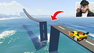 Broken Bridge Parkour Race 244.332% People Cannot Complete This in GTA 5!