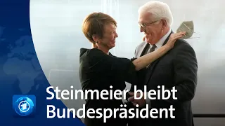 Bundespräsident Steinmeier wiedergewählt