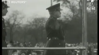 Passing out parade at Sandhurst (1949)