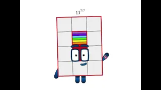 Numberblocks Band sevenths 7 7's (my take)