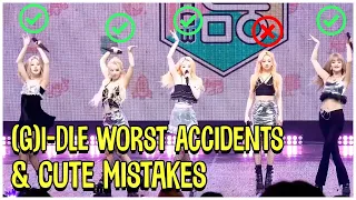 (G)I-DLE Worst Accidents And Cute Mistakes