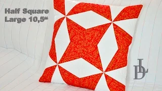 Patchwork Half Square Large - Flic Flac & Kaleidoscope