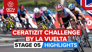 A Fast City Circuit To End In Madrid | Ceratizit Challenge By La Vuelta 2022 Stage 5 Highlights