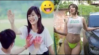 Best Funny Comedy Video Tik Tok China Compilation 2022 | Try not to Laugh Challenge Must Watch P 38