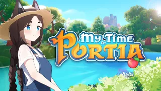 【My Time at Portia】Стрим #2 ► Крысюки и молоко деда ►  [VTuber] kindlynx