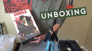 Unboxing the 1/6 scale Sylvester Stallone Legacy Collection Cobra action figure