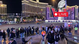 SUPER BOWL 2024 in Las Vegas LIVE (It’s CRAZY this Weekend!) 🎉