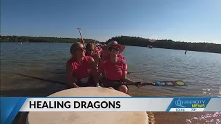 Cancer survivors find peace aboard dragon boat